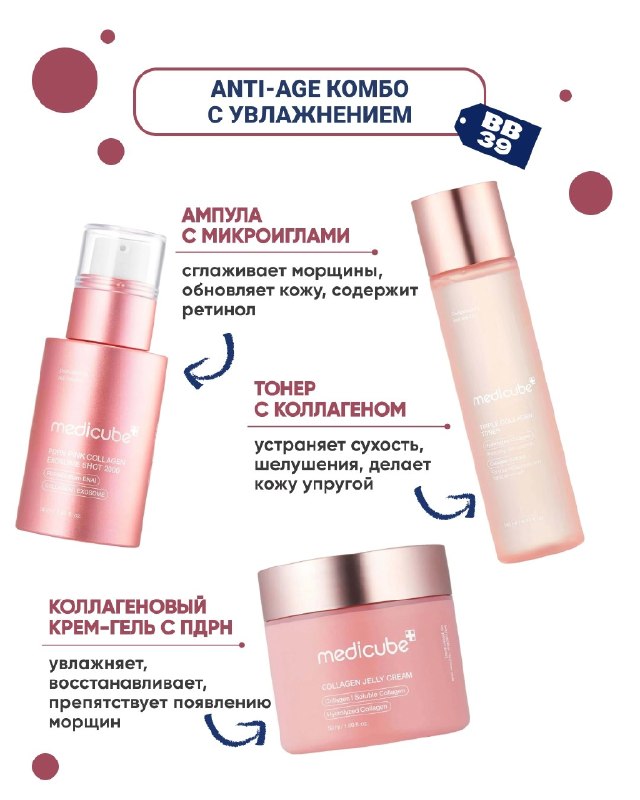 Medicube в Калининграде: кремы, тонеры и микротоковый аппарат — фото 1