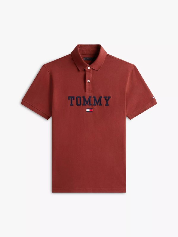 Мужские поло Tommy Hilfiger в бордовом и синем в Калининграде — фото 3
